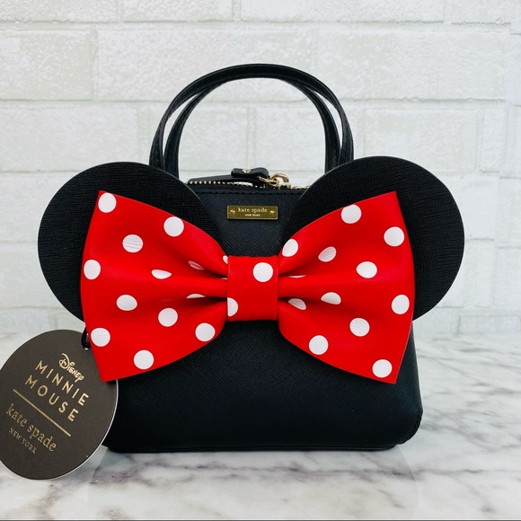❗️Sold❗️Kate Spade Minnie Mouse Mini Maise Crossbody - Picture 2 of 9